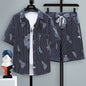 Men's Casual Sports Cool Shorts Two-piece Set