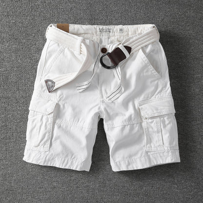 Retro Heavy Casual Overalls Pants