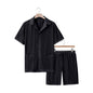 Design Beach Hawaii See-through Dress Short Sleeve Cardigan Shorts Suit