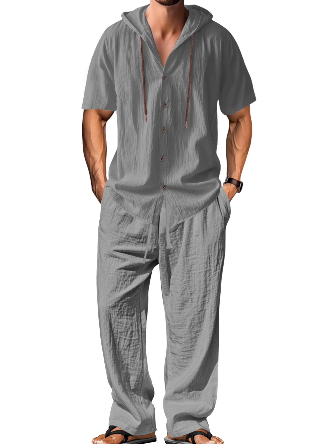 Fashion Personality Men's Sports Leisure Suit