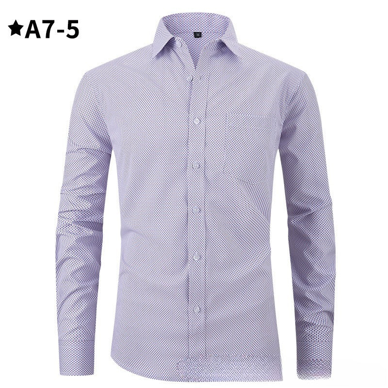 Commute Minimalist Leisure Men's Plaid Shirt