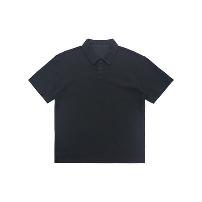 Light Luxury Waffle Sweat-absorbent Quick-drying POLO Short Sleeve Shorts Suit