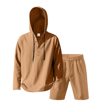 Men's Summer Suit Linen Leisure Trendy