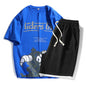 Men's Trendy Cartoon Print Loose Suit