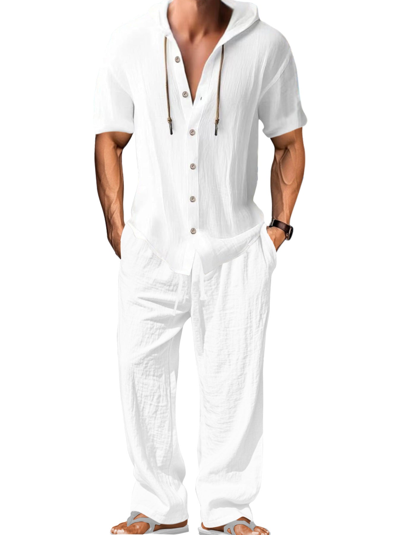 Fashion Personality Men's Sports Leisure Suit