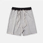 High Street Style Plain Loose Edge Invisible Zipper Shorts