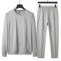 Spring And Autumn No Metal No Drawstring No Pocket Suit Casual Sweatshirt Trousers
