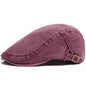 Retro Washed Denim Hat Cowboy Beret Fashion Casual Baseball Cap