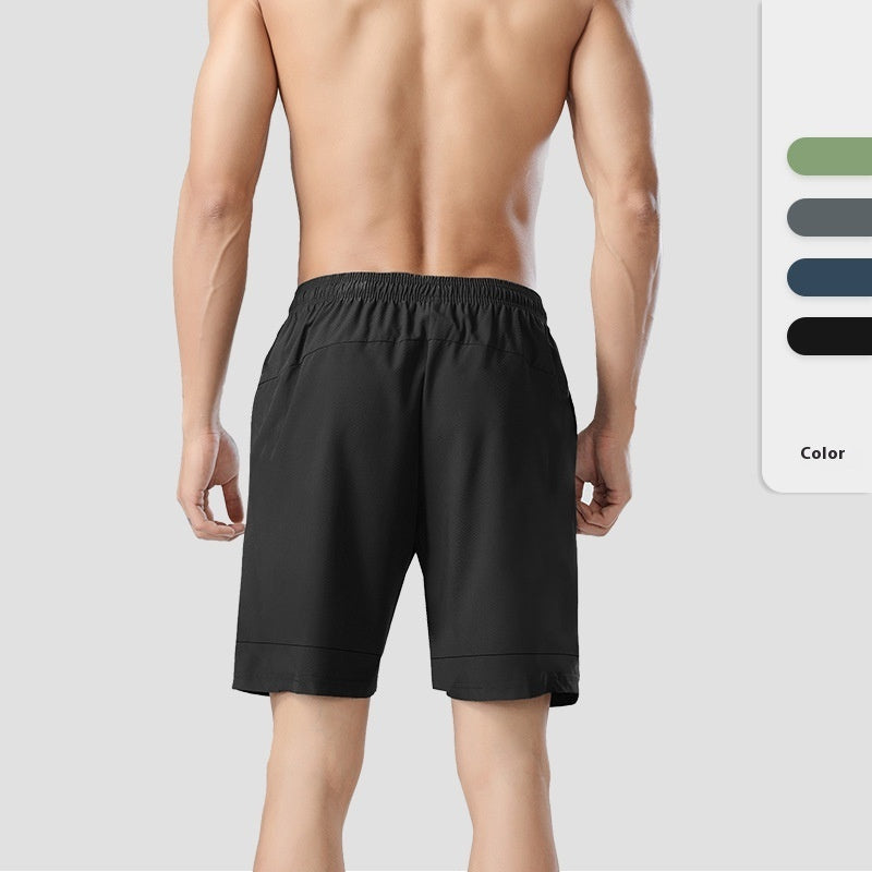 Men's Breathable Training Cool Pants Cropped Pants
